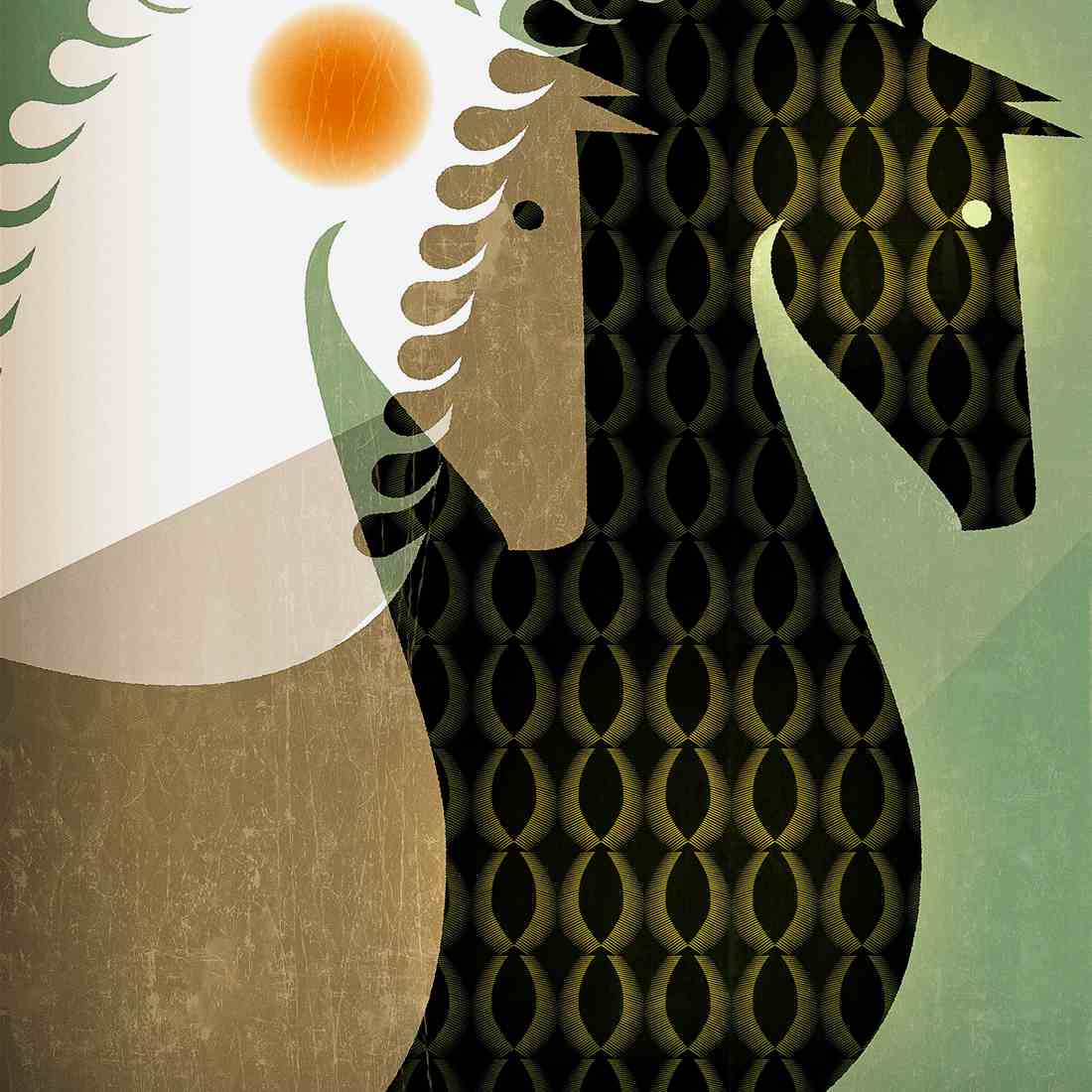 Paul Wearing: Ornamental Horses