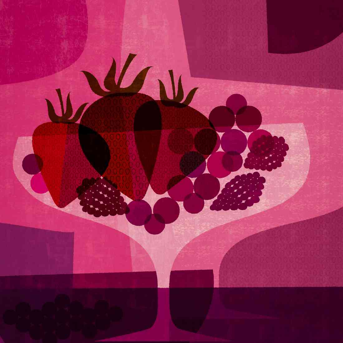 Paul Wearing: Summer Berries. Kitchen Secrets by Raymond Blanc.