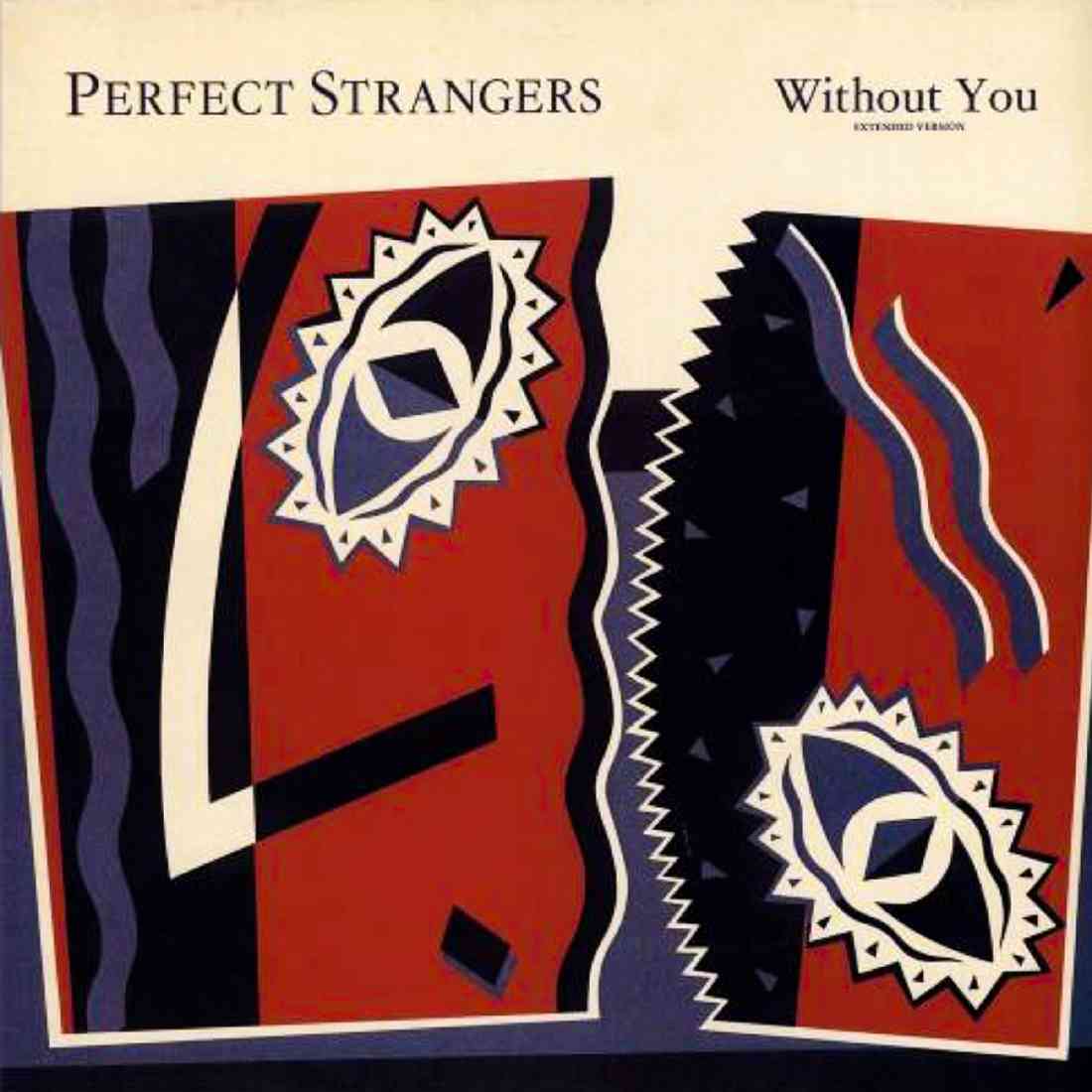 Paul Wearing: Perfect Strangers 12" Single. Chrysalis Records.